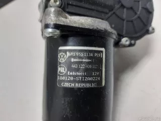 6R1955113A VAG Моторчик стеклоочистителя передний Volkswagen Polo 6 Арт E90345720, вид 2