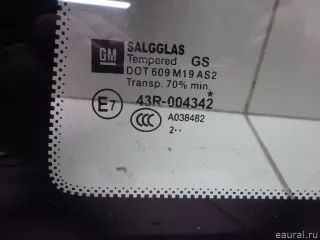 13264951 GM Стекло кузовное глухое левое Opel Astra J Арт E70057180, вид 2