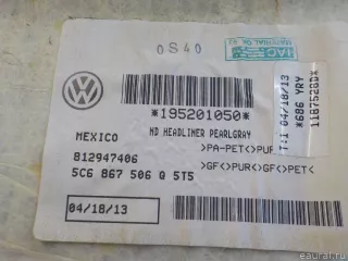 5C6867501AD5T5 VAG Обшивка потолка Volkswagen Jetta 6 Арт E40791461, вид 7