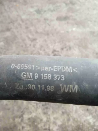 9158373 Патрубок охлаждения   Opel Vectra B 1.8л Арт OV04, вид 3