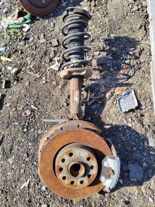  Стойка подвески передняя   Skoda Octavia A5 Арт OKA547, вид 2