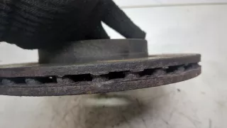 93181113,0569007,13173300 Диск тормозной передний Opel Astra H Арт 8978672, вид 2