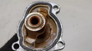 1338096 Корпус термостата Opel Corsa C Арт 9132115, вид 2