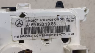 A1698301985 Блок управления печки / климат-контроля Mercedes B W245 Арт 9054839, вид 4