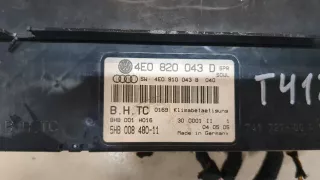 4E0820043D Блок управления печки / климат-контроля Audi A8 D3 (S8) Арт 9009796, вид 5
