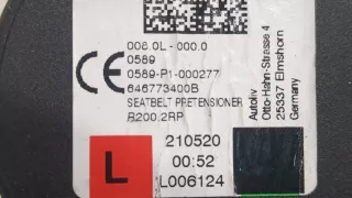 2536092,LV4BS611B69AF3JA6 Ремень безопасности задний левый Ford Kuga 3 Арт 9103108, вид 3
