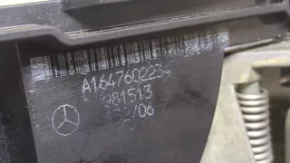 A1647602234 Ручка наружная передняя правая серебристая Mercedes ML W164 Арт 9046525, вид 4