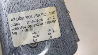 46803654 Стеклоподъемник левый задний Fiat Panda 2 Арт 9033298, вид 2