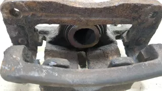96626051 Суппорт тормозной задний правый Chevrolet Captiva Арт 9023850, вид 3
