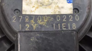 2727000220 Моторчик печки Subaru Legacy 4 Арт 9162808, вид 4