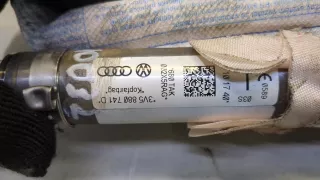 3V5880741D Подушка безопасности боковая (шторка) левая Skoda Superb 3 Арт 9166744, вид 2