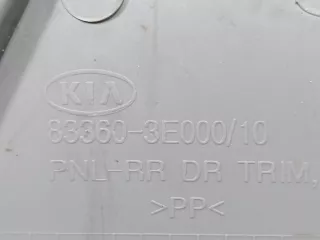 83360-3E000 Обшивка двери задней правой (дверная карта) Kia Sorento 1 Арт 2098304, вид 3
