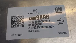 12699896,544556300 Блок управления двигателем Buick Envision 2 Арт 9175117, вид 4