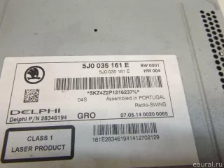 5J0035161E VAG Магнитола Skoda Rapid Арт E90148108, вид 6