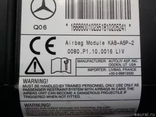 1668600102 Mercedes Benz Подушка безопасности коленная Mercedes ML/GLE W166 Арт E103000792, вид 5