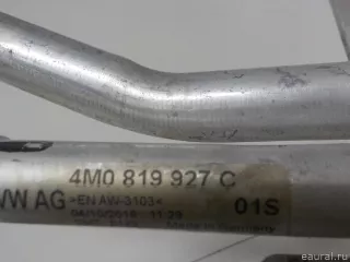 4M0819927C VAG Трубка охлаждающей жидкости металлическая Audi Q7 4M restailing Арт E52128536, вид 7