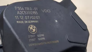 13547556118,7556118 Дроссельная заслонка BMW 5 E60/E61 Арт 9195555, вид 3