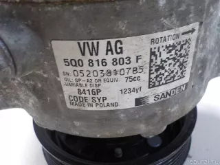 5Q0816803F VAG Компрессор кондиционера Volkswagen Tiguan 2 Арт E52040978, вид 9