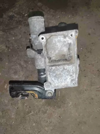 1S7G8K556AH Фланец (тройник) системы охлаждения   Ford Focus 2 Арт FF252, вид 2