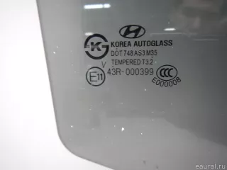 834202W020 Hyundai-Kia Стекло двери задней правой Hyundai Santa FE 4 (TM) restailing Арт E70585207, вид 3