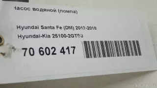 251002GTB0 Hyundai-Kia Насос водяной (помпа) Kia Optima 4 Арт E70602417, вид 9