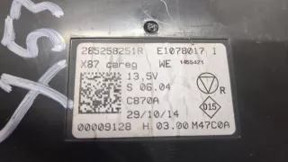 285258251r Блок комфорта Renault Captur Арт 9227265, вид 4
