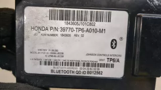 39770TP6A010 Блок управления телефоном Honda Crosstour Арт 9230512, вид 2