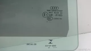8W5845206 VAG Стекло двери задней правой Audi A4 B9 Арт E70663427, вид 2