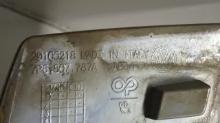 7P6807787A2ZZ VAG Накладка заднего бампера Volkswagen Touareg 2 Арт E70700186, вид 3