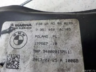 51357281888 BMW Стеклоподъемник электр. задний правый BMW 3 F30/F31/GT F34 Арт E30672887, вид 2