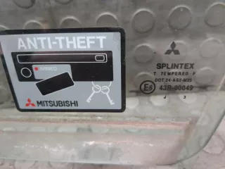MR135729 Стекло двери передней левой Mitsubishi Space Star 1 Арт 8650211, вид 2