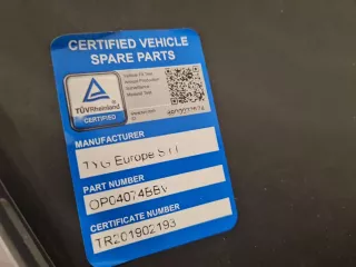 OP04074BBV Бампер передний Opel Astra J Арт ZAP336473, вид 9