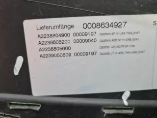 A22388553009999 Бампер задний Mercedes S W223 Арт 0000006967574, вид 31