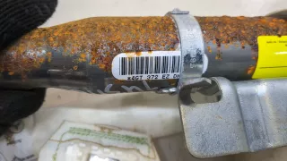 A1668600602 Подушка безопасности боковая (шторка) правая Mercedes ML/GLE W166 Арт 9278605, вид 4