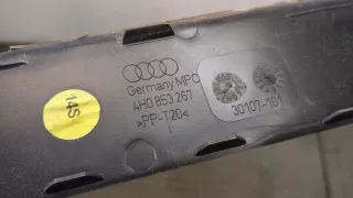 4H0853267 Обшивка двери задней левой (дверная карта) Audi A8 D4 (S8) Арт 9296930, вид 3