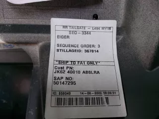 LR113833 дверь багажника Land Rover Range Rover Sport 2 Арт ARM322162, вид 8