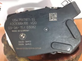 13547597871, 13547597871, 13547582926, A2C83004100, A2C53356724, 7597871 Заслонка дроссельная BMW 5 F10/F11/GT F07 Арт 1185, вид 3