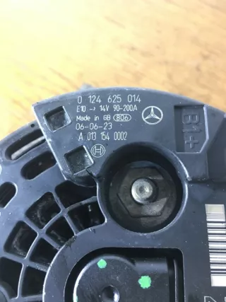 A0131540002, 0124625014 Генератор Mercedes C W203 Арт 16472, вид 6