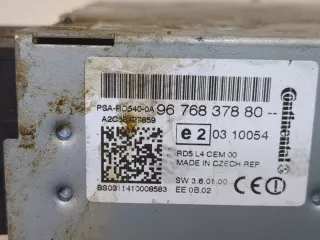 9676837880 Магнитола (аудио система) Peugeot 508 Арт 9308284, вид 4