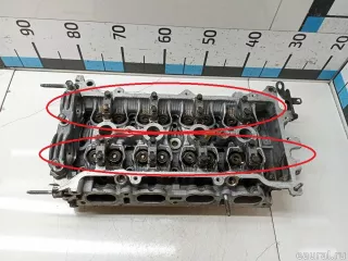 1110122061 Toyota Головка блока цилиндров Toyota Corolla E120 1.4л Арт E90408666, вид 2