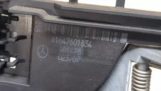 A1647660201 Ручка наружная передняя правая голубой Mercedes ML W164 Арт 9309894, вид 4