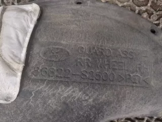 86822S2500 Защита арок задняя правая (подкрылок) Hyundai Santa FE 4 (TM) restailing Арт 8424762, вид 3