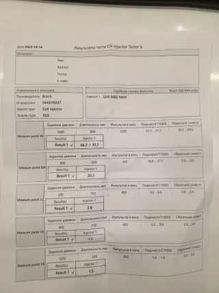 0445110 Форсунка Opel Signum 1.9л CDTI Арт 9305273, вид 2