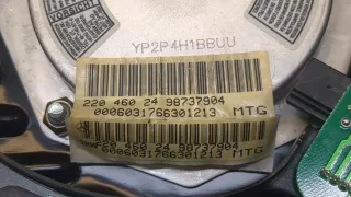 A2204602498 Подушка безопасности водителя Mercedes S W220 Арт 9347629, вид 3