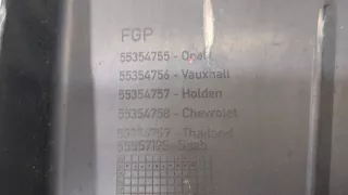 55354755 Крышка двигателя декоративная Opel Astra H 1.8л Инжектор Арт 9355480, вид 3