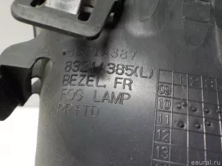 8321A385 Mitsubishi Рамка противотуманной фары левой Mitsubishi ASX restailing 2 Арт E41126751, вид 3