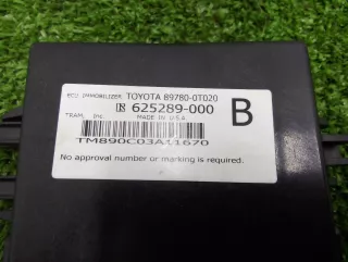 897800T020 Блок управления Toyota Venza 1 Арт 00257415, вид 2