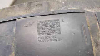 7M3809967 Защита арок передняя левая (подкрылок) Seat Alhambra 1 restailing Арт 9087547, вид 3