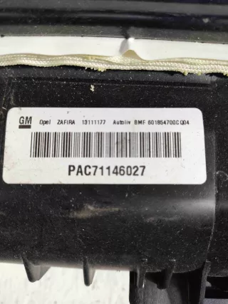 13111177 Подушка безопасности пассажира   Opel Zafira B Арт ZB820, вид 1