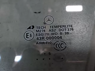 A1647251110,A1647250100 Стекло двери передней левой Mercedes ML W164 Арт 9356464, вид 2
